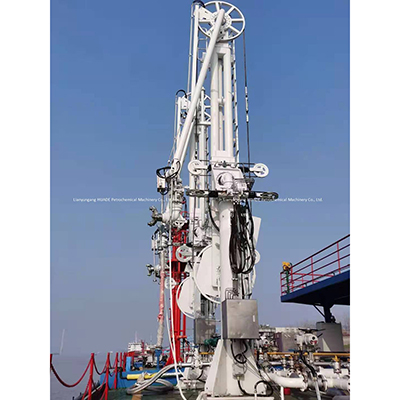 ذراع تحميل وتفريغ بحري في شركة CNOOC – في هونان (Hunan)