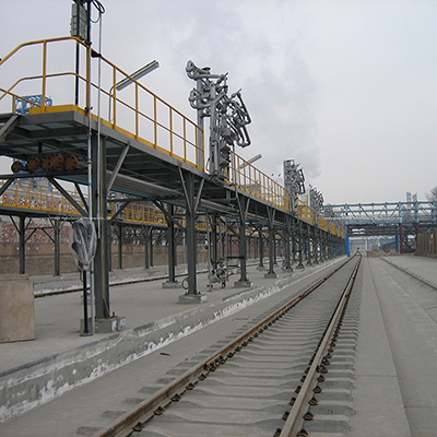 ذراع تحميل وتفريغ صهاريج الشاحنات في شركة CNPC  - فرع Lanzhou